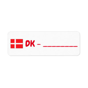 Etiqueta Danemark