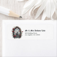 Dark Fantasy Castle Window Gothic Wedding