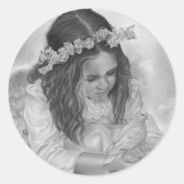 Etiqueta das bênçãos da páscoa