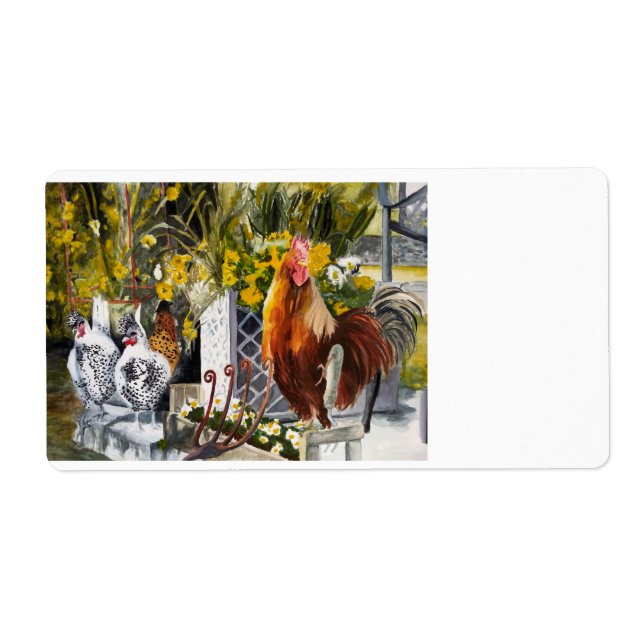 Etiqueta das Meninas Bom Dia (Frente)