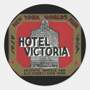 Etiqueta das viagens vintage da feira de mundo de