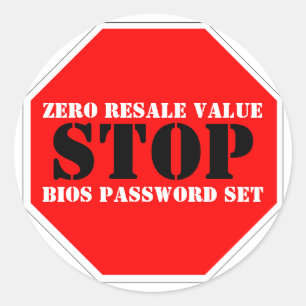 Etiqueta de advertência do impedimento do roubo