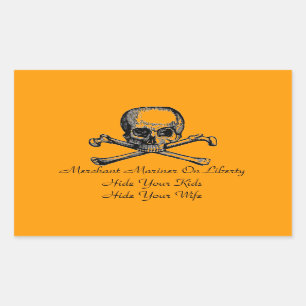 Etiqueta de advertência do navegador mercante