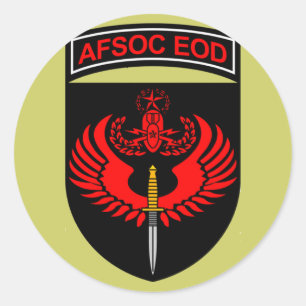 Etiqueta de AFSOC EOD
