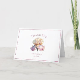 Etiqueta de Agradecimento de Casamento Personaliza