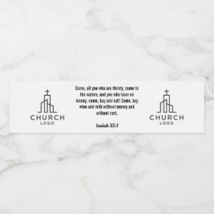 Etiqueta de Água Isaiah 55:1