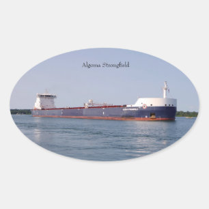 Etiqueta de Algoma Strongfield