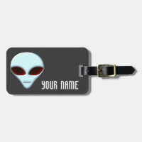 Etiqueta de alienígena 01 Bagagem