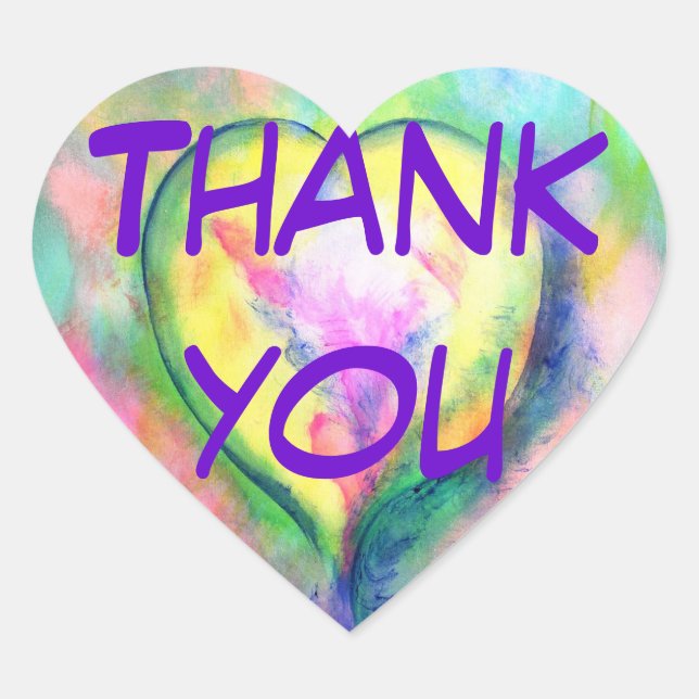 Etiqueta de amor e gratidão (Frente)