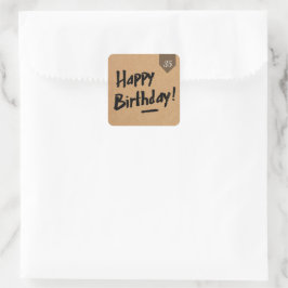 Etiqueta de Aniversário do AGE personalizado - Mad