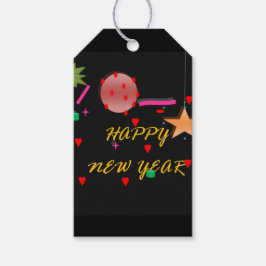 Etiqueta de Ano Novo