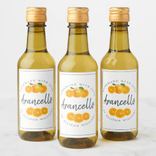 Etiqueta de Arancello Homemade Personalizada