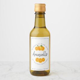 Etiqueta de Arancello Homemade Personalizada