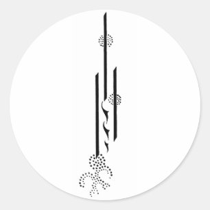 Etiqueta de Aubrey Beardsley