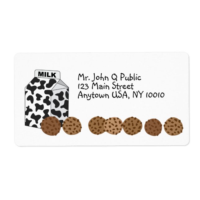 Etiqueta de Avery Cookie Cookie Cookie (Frente)