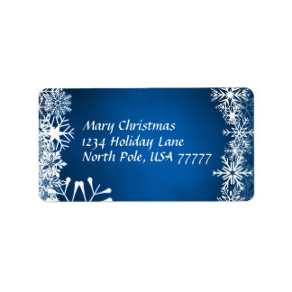 Etiqueta de Avery de Endereço de Natal