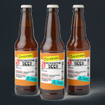 Etiqueta de Aviso de Cerveja de Prescrição Persona<br><div class="desc">Este design pode ser personalizado na área fornecida pela alteração da foto e/ou do texto. Ou pode ser personalizado clicando em Personalizar este Modelo e, em seguida, escolhendo o clique para personalizar mais a opção e excluir ou alterar a cor do plano de fundo, adicionar texto, alterar a cor ou...</div>