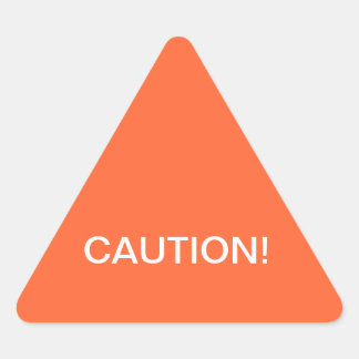 Etiqueta de Aviso de Precaução