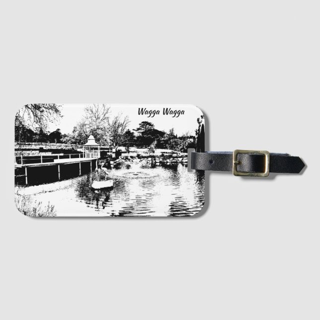 Etiqueta de bagagem (Frente Horizontal)