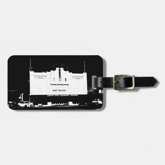 Etiqueta de bagagem (Frente Horizontal)