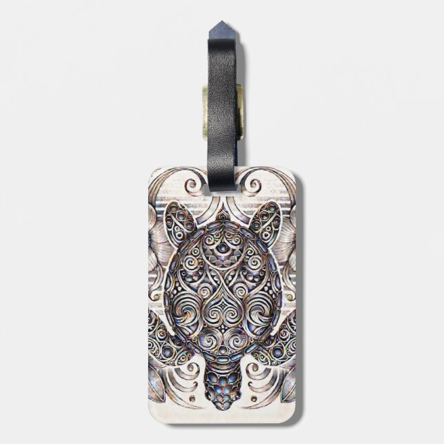 Etiqueta de bagagem (Traseira Vertical)