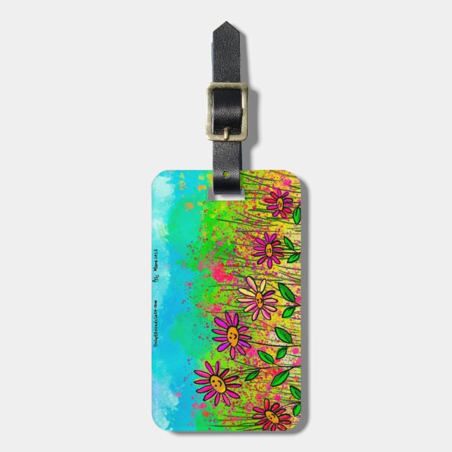 Etiqueta de Bagagem (Frente Vertical)