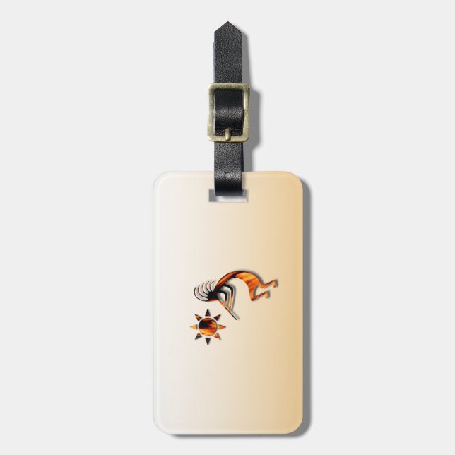 Etiqueta De Bagagem 1 Kokopelli #1 (Frente Vertical)