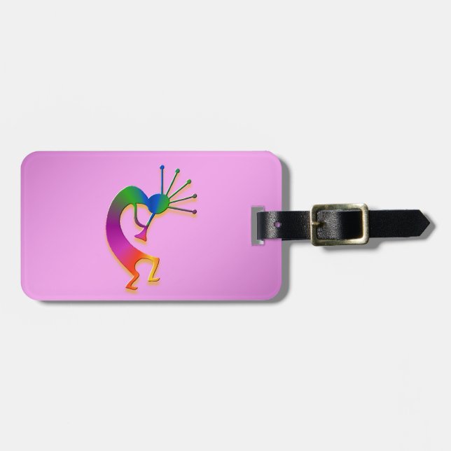 Etiqueta De Bagagem 1 Kokopelli #31 (Frente Horizontal)
