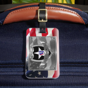 Etiqueta De Bagagem 2ª Divisão de Infantaria