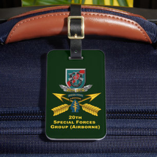 Etiqueta De Bagagem 20º Grupo de Forças Especiais