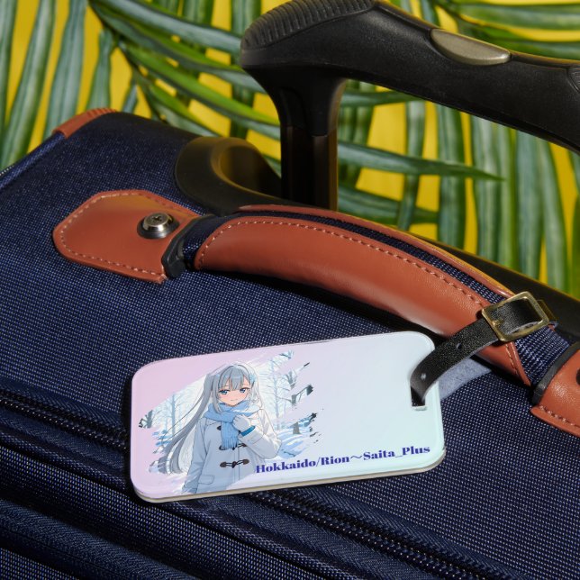 Etiqueta De Bagagem 47_Plus 北海道 凛音 - Hokkaido Rion (Frente Insitu 3)