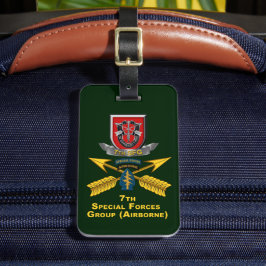 Etiqueta De Bagagem 7º Grupo de Forças Especiais