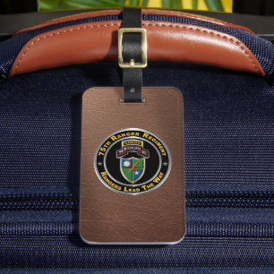 Etiqueta De Bagagem 75º Regimento Ranger
