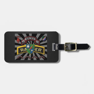 Etiqueta De Bagagem 75º Regimento Ranger