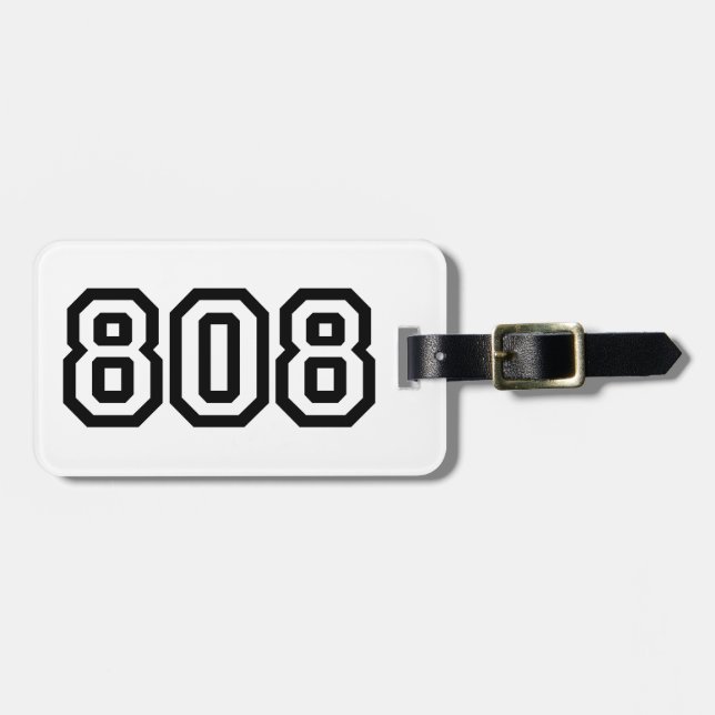ETIQUETA DE BAGAGEM 808 (Frente Horizontal)