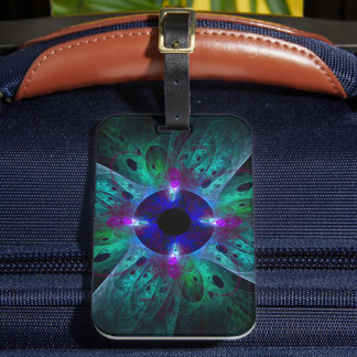 Etiqueta De Bagagem A Abstrato de Olhos