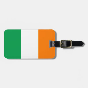 Etiqueta De Bagagem A bandeira de Ireland, irlandês Tricolour