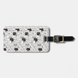 Etiqueta De Bagagem A deve ter para amantes de gatos de todas as idade