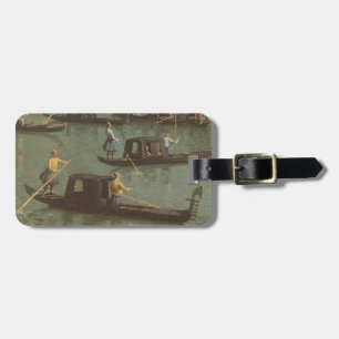 Etiqueta De Bagagem A entrada ao canal grande