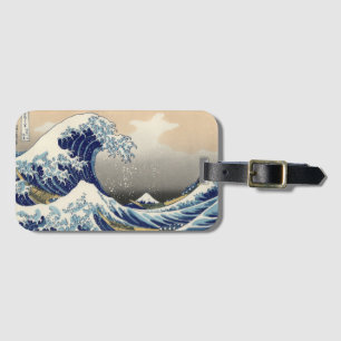 Etiqueta De Bagagem A Grande Onda de Kanagawa Hokusai