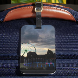 Etiqueta De Bagagem A Ilha da Forja Pombo