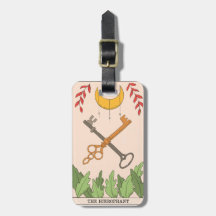 A lua de cartão arcana-de-tarot da Hierophant Majo