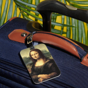 Etiqueta De Bagagem A Mona Lisa Leonardo da Vinci