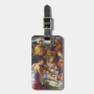Etiqueta De Bagagem A natividade, 1534 (óleo no painel)