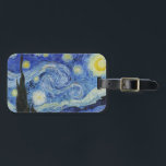 Etiqueta De Bagagem A Noite Estrelada - Vincent Van Gogh<br><div class="desc">Linda etiqueta de bagagem de Belas Artes. Colorida e clássica. Uma conversa de excelente começa! Presente perfeito para Padrinhos de casamento, Dia de os pais ou ficha pequena para alguém que fez gentileza com você, treinou futebol, escoteiro ou líder de grupo de jovens, ou talvez ofereceu um emprego ou referência...</div>