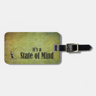 Etiqueta De Bagagem A pesca com mosca | é um estado de ânimo