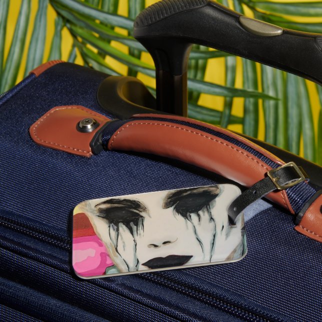 Etiqueta De Bagagem A pintura "The Chill" em um (Frente Insitu 3)