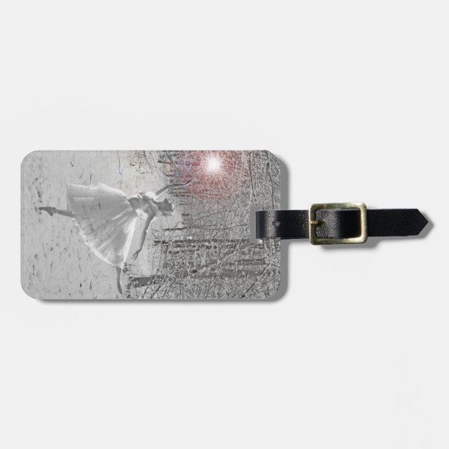 Etiqueta De Bagagem A rainha da neve (Frente Horizontal)