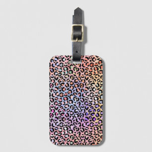 Etiqueta De Bagagem A Série Iridescente Leopard Design 7