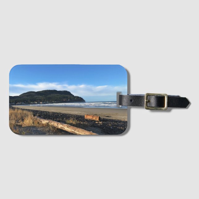 Etiqueta De Bagagem A Vaca em Seaside, Oregon (Frente Horizontal)